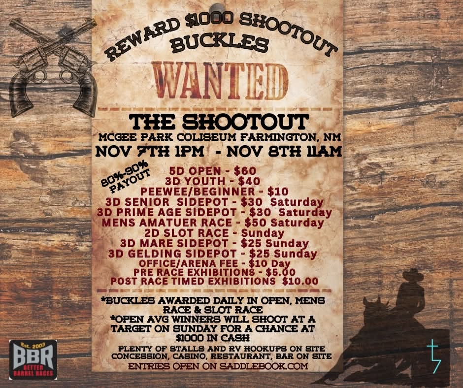 "THE SHOOTOUT" flyer