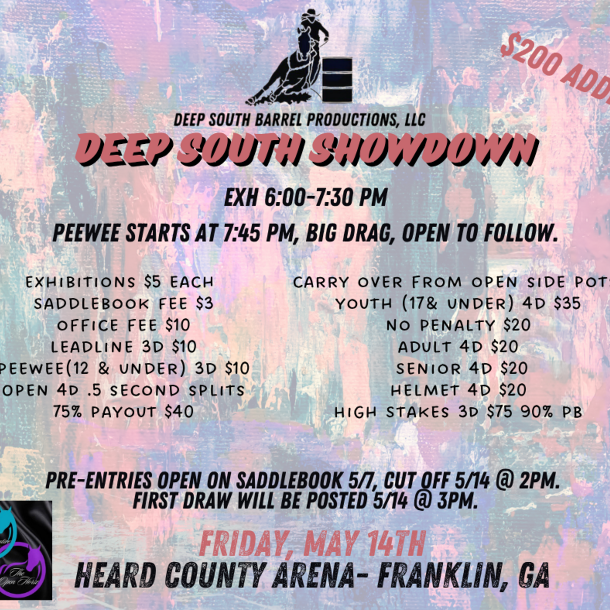 5.14.27 Deep South Showdown flyer