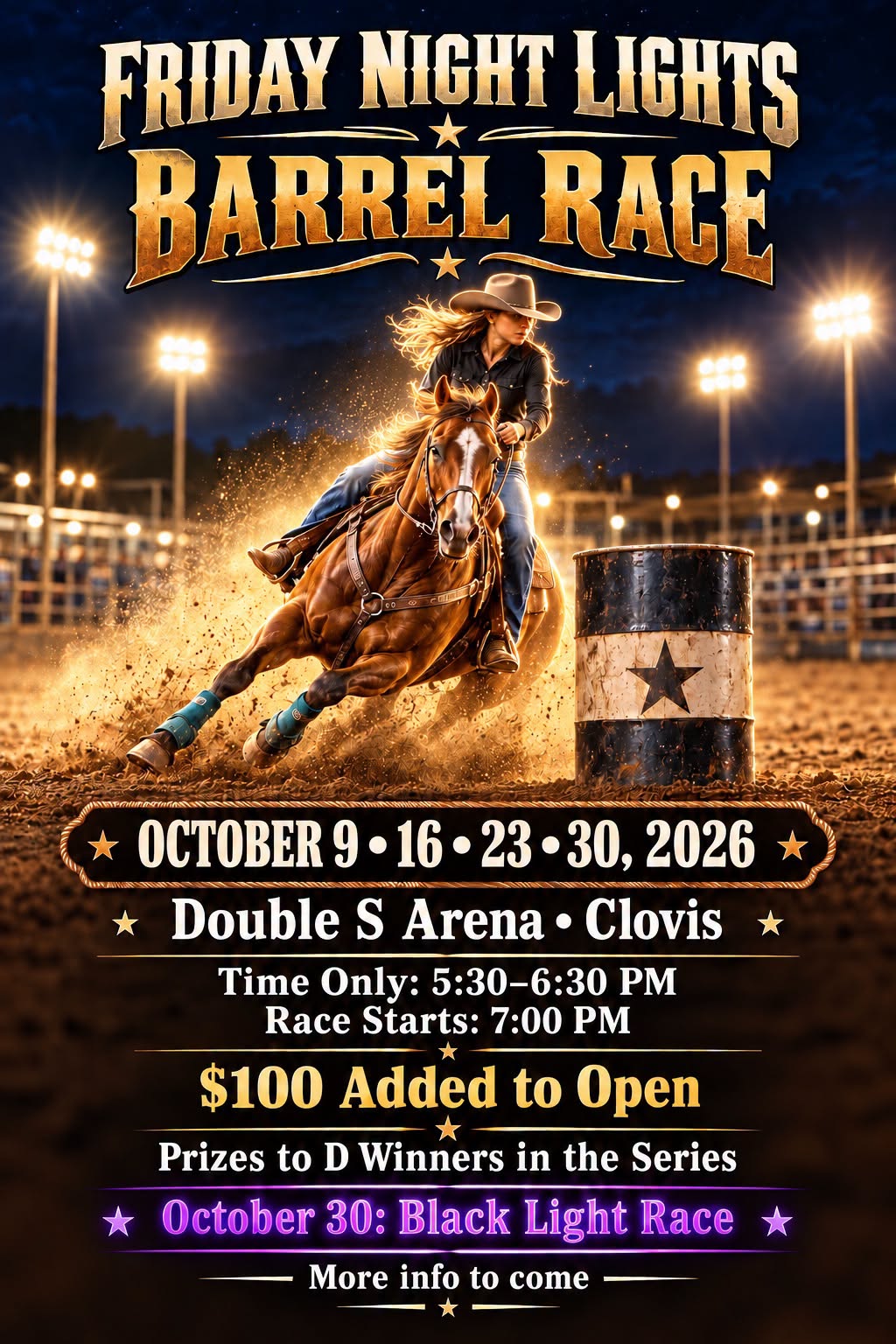 FRIDAY NIGHT LIGHTS @ DOUBLE S   flyer